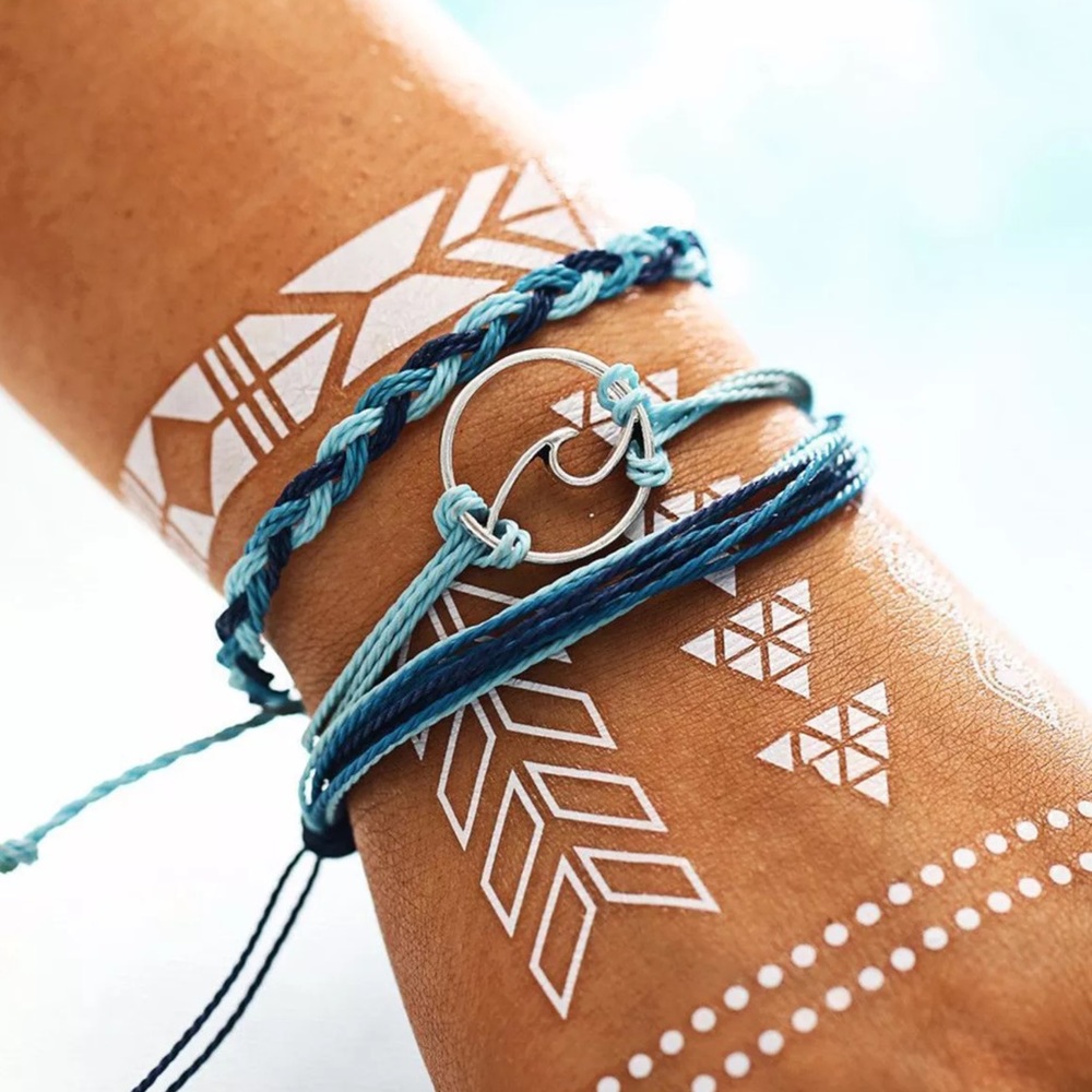 3 Piece Ocean Wave Bracelet 🌊